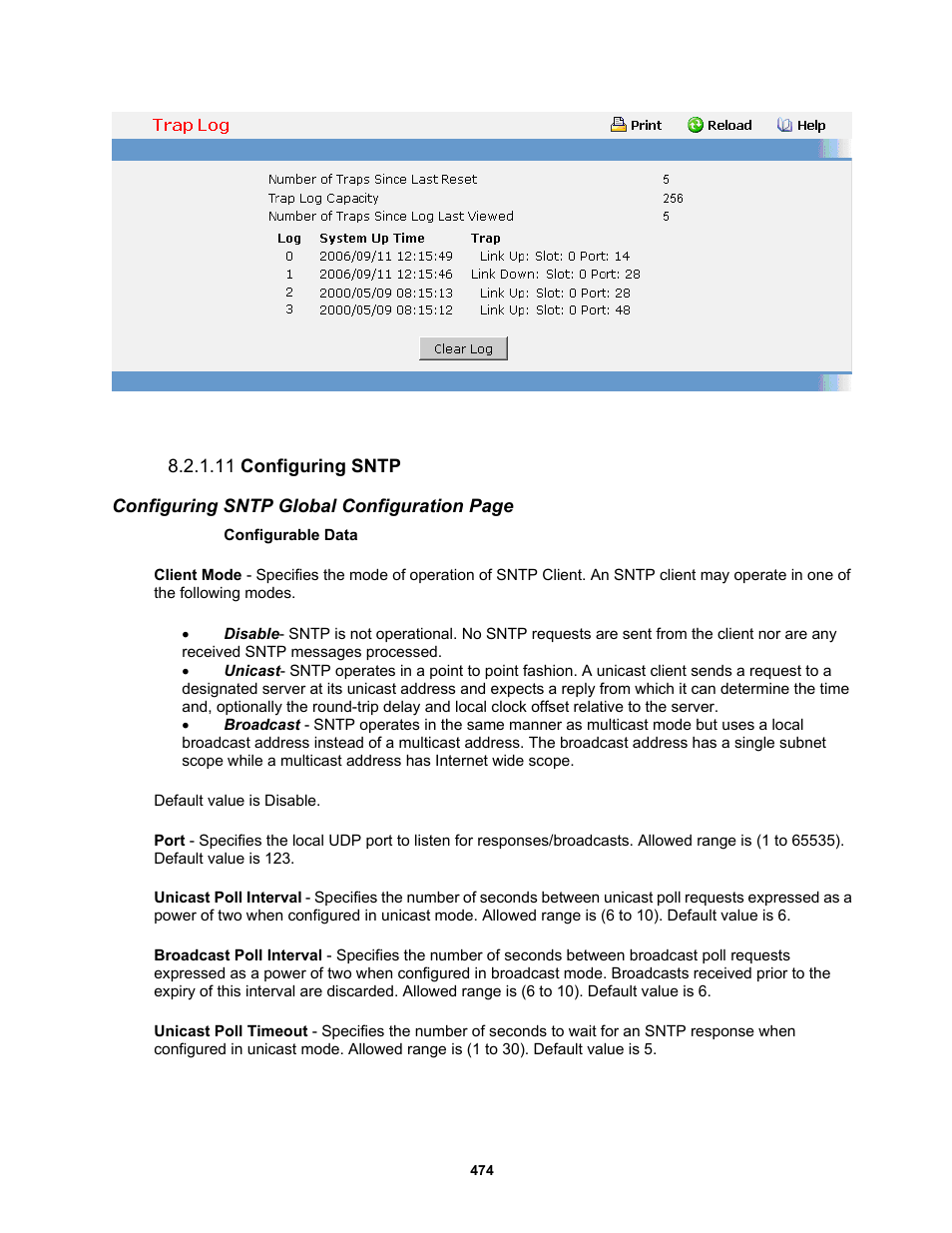 11 configuring sntp | Fortinet MR1 User Manual | Page 474 / 640