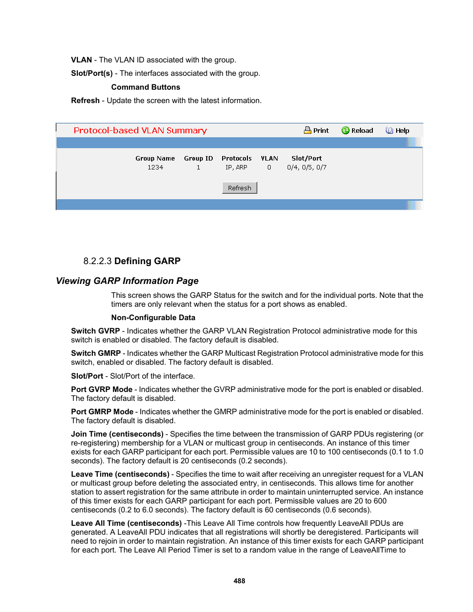 3 defining garp | Fortinet MR1 User Manual | Page 488 / 640