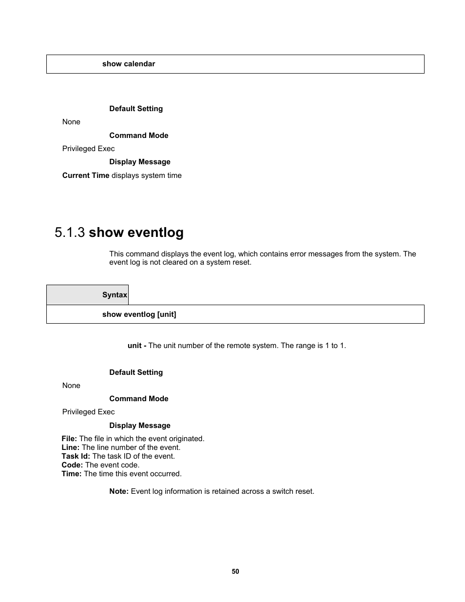 3 show eventlog | Fortinet MR1 User Manual | Page 50 / 640