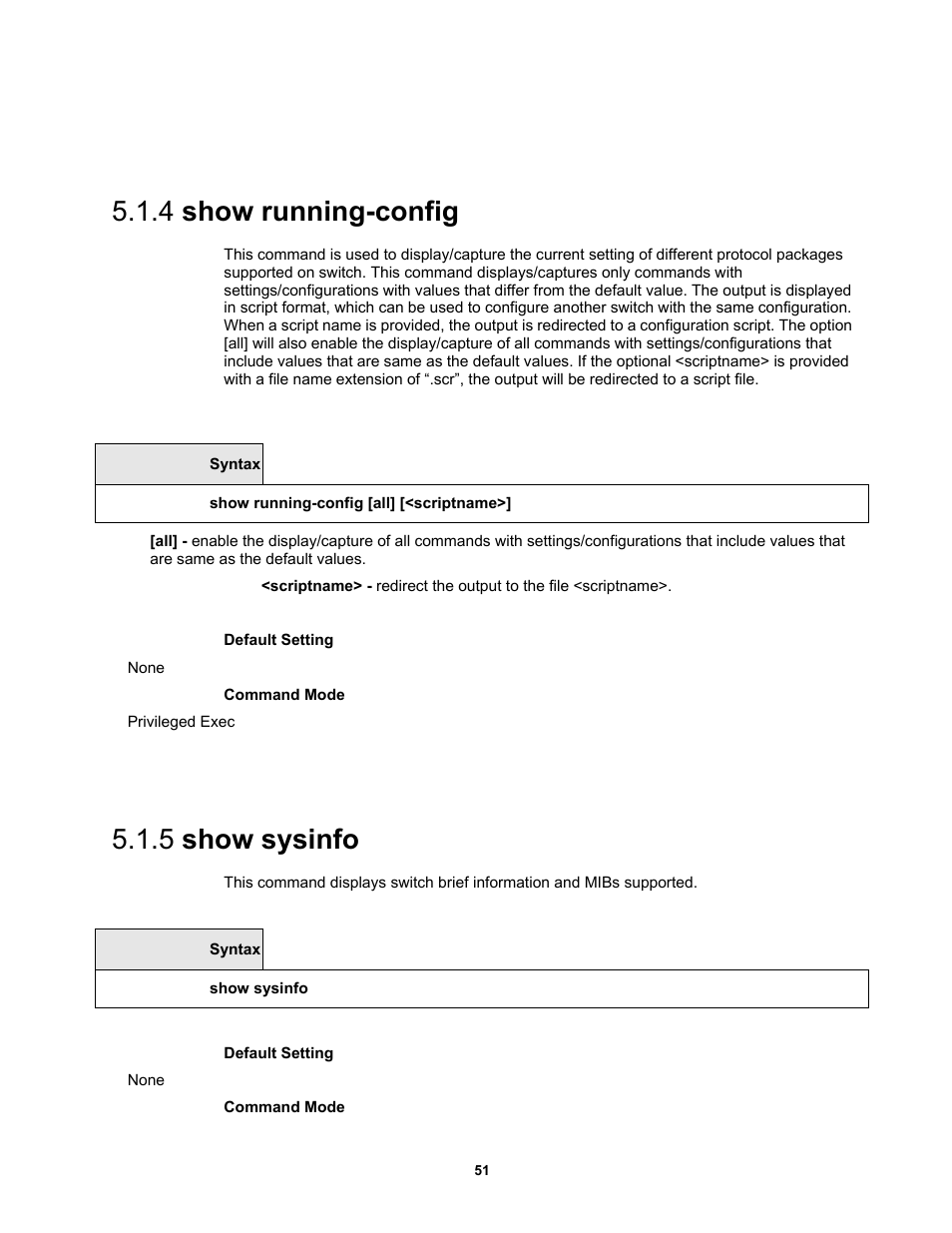 4 show running-config, 5 show sysinfo | Fortinet MR1 User Manual | Page 51 / 640