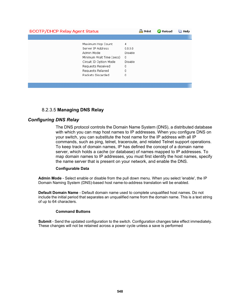 5 managing dns relay | Fortinet MR1 User Manual | Page 548 / 640