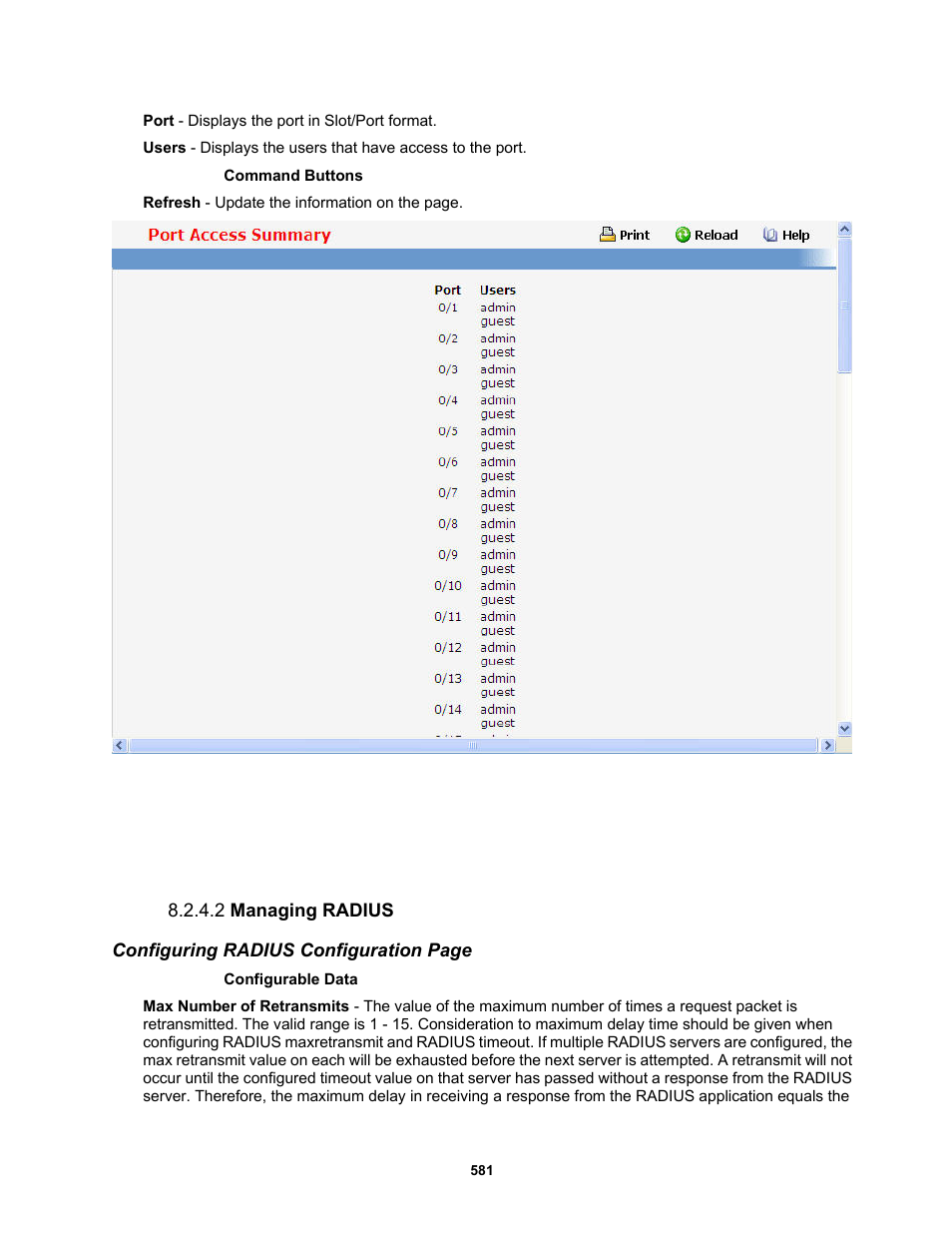 2 managing radius | Fortinet MR1 User Manual | Page 581 / 640