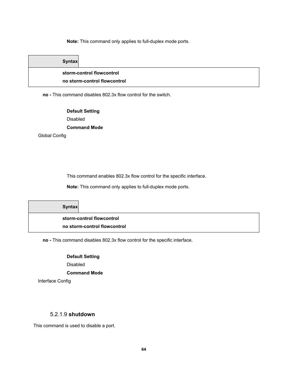 9 shutdown | Fortinet MR1 User Manual | Page 64 / 640