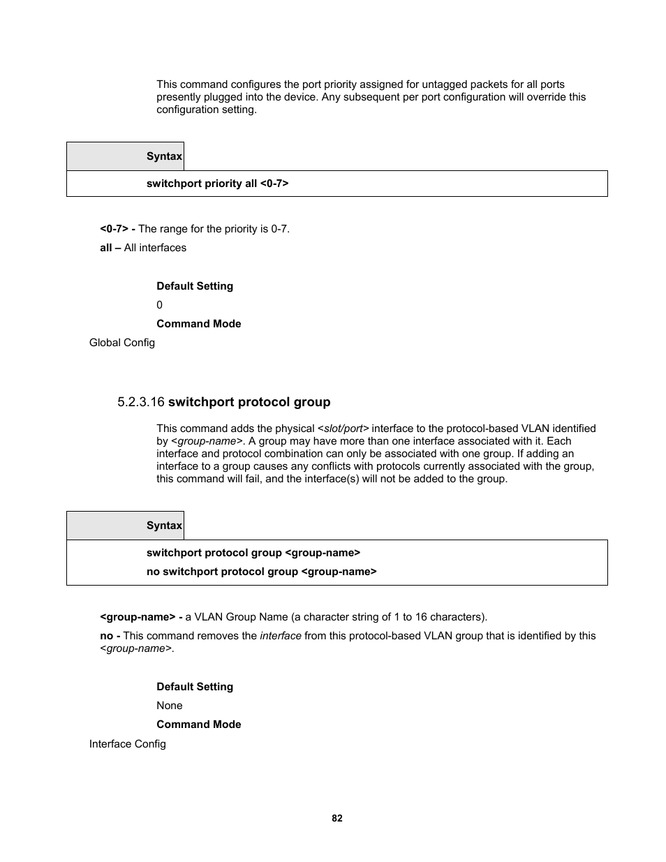 16 switchport protocol group | Fortinet MR1 User Manual | Page 82 / 640