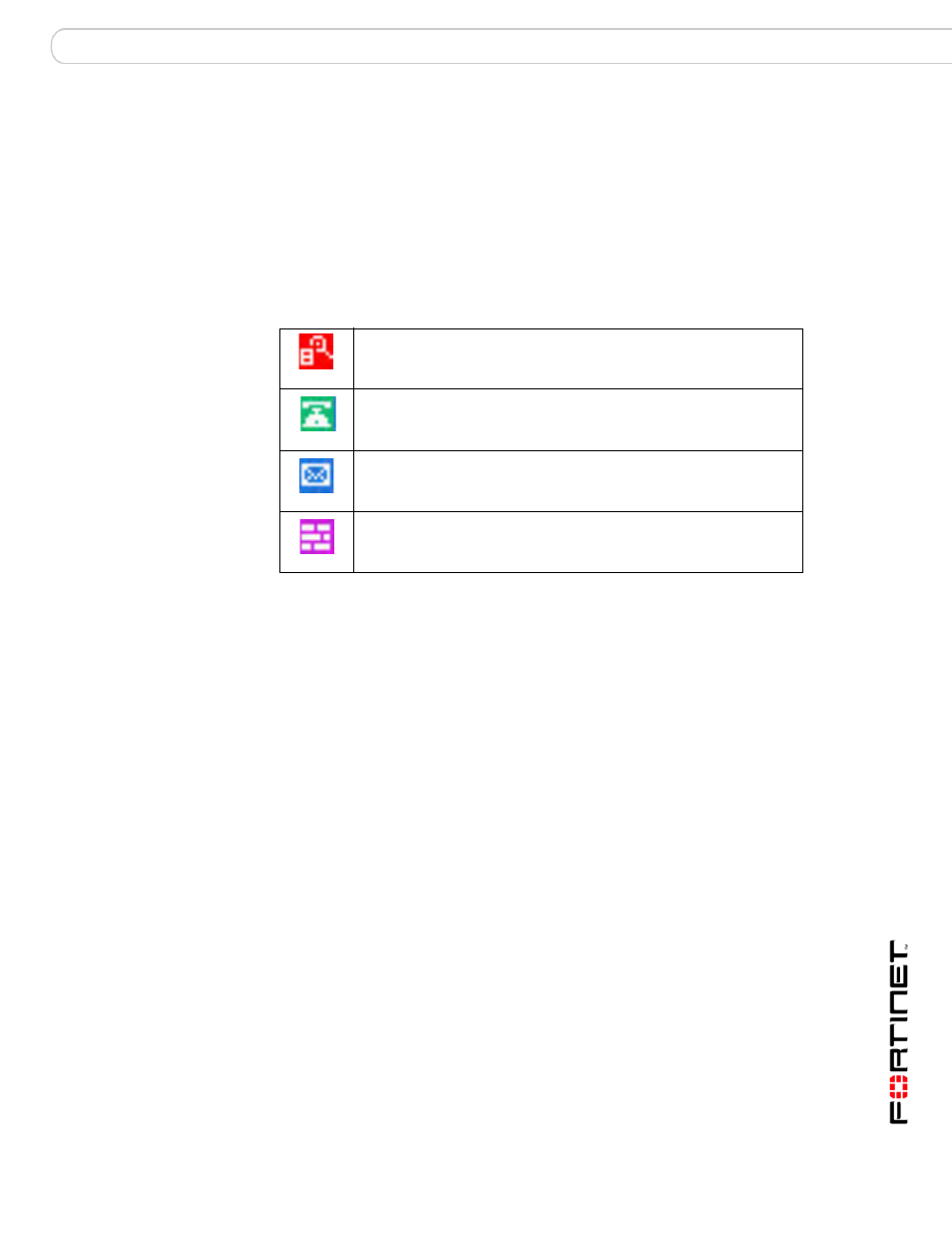 Forticlient trayicon, Logs, To enable or disable trayicons | To manage logs, Gs. see, Logs” on | Fortinet IPSec VPN Version 4.1 User Manual | Page 13 / 30