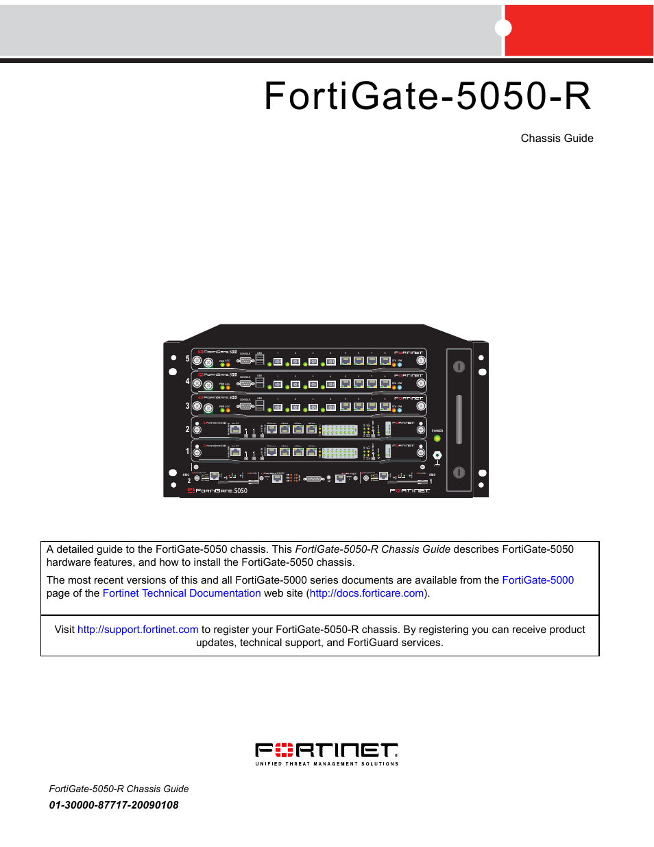 Fortinet FortiGate 5050-R User Manual | 28 pages