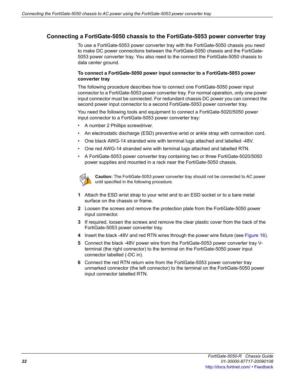 Fortinet FortiGate 5050-R User Manual | Page 22 / 28