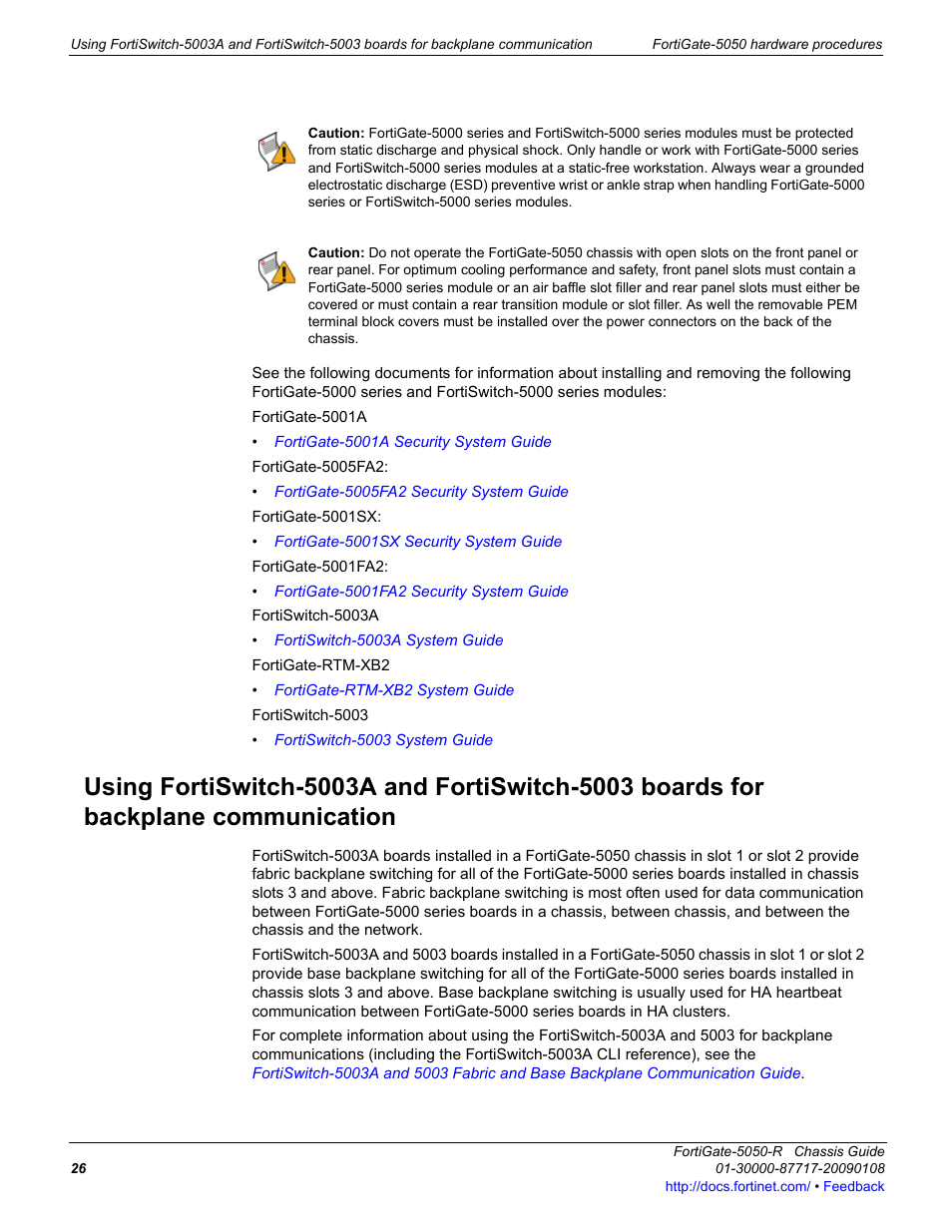 Fortinet FortiGate 5050-R User Manual | Page 26 / 28