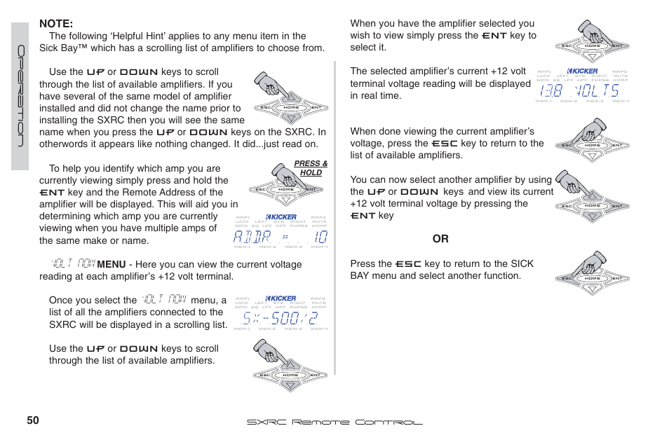 Volt now | Fortinet 2 SXRC User Manual | Page 50 / 88