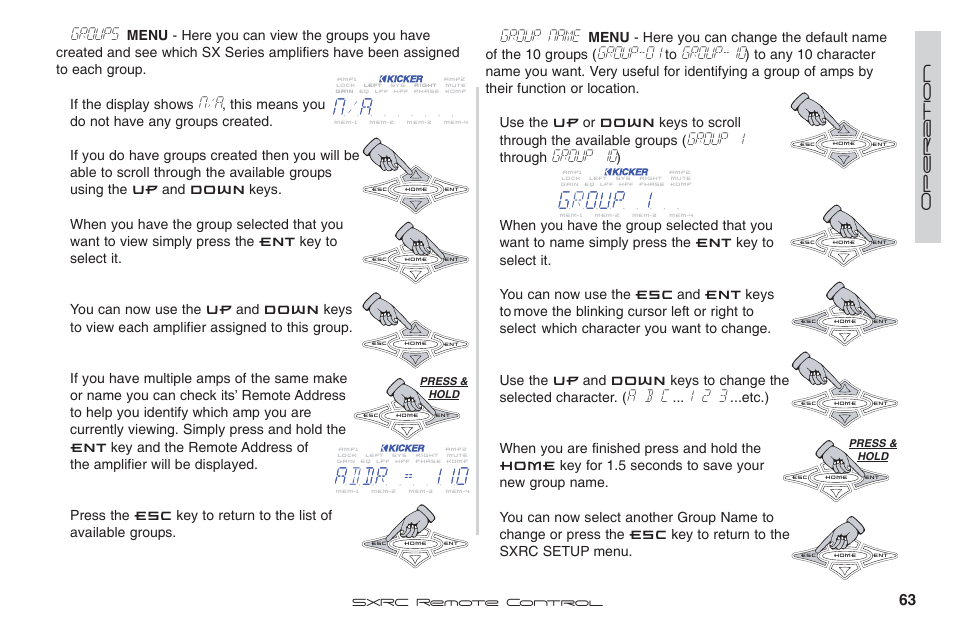 Nn / a a, Groups, Group name | Group-01, Group-10, Group 1, Group 10, A b c | Fortinet 2 SXRC User Manual | Page 63 / 88