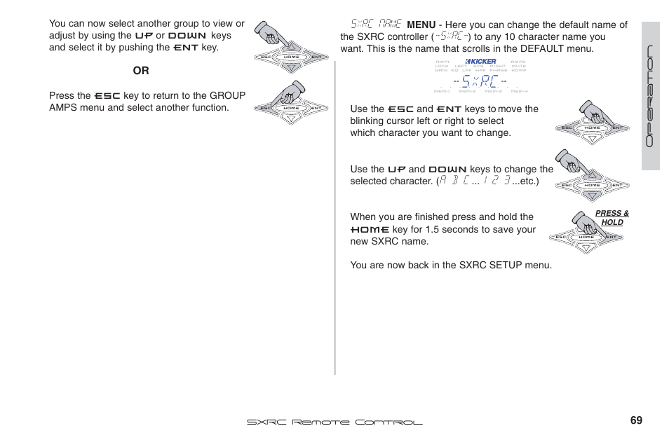 Sxrc name, Sxrc, A b c | Fortinet 2 SXRC User Manual | Page 69 / 88