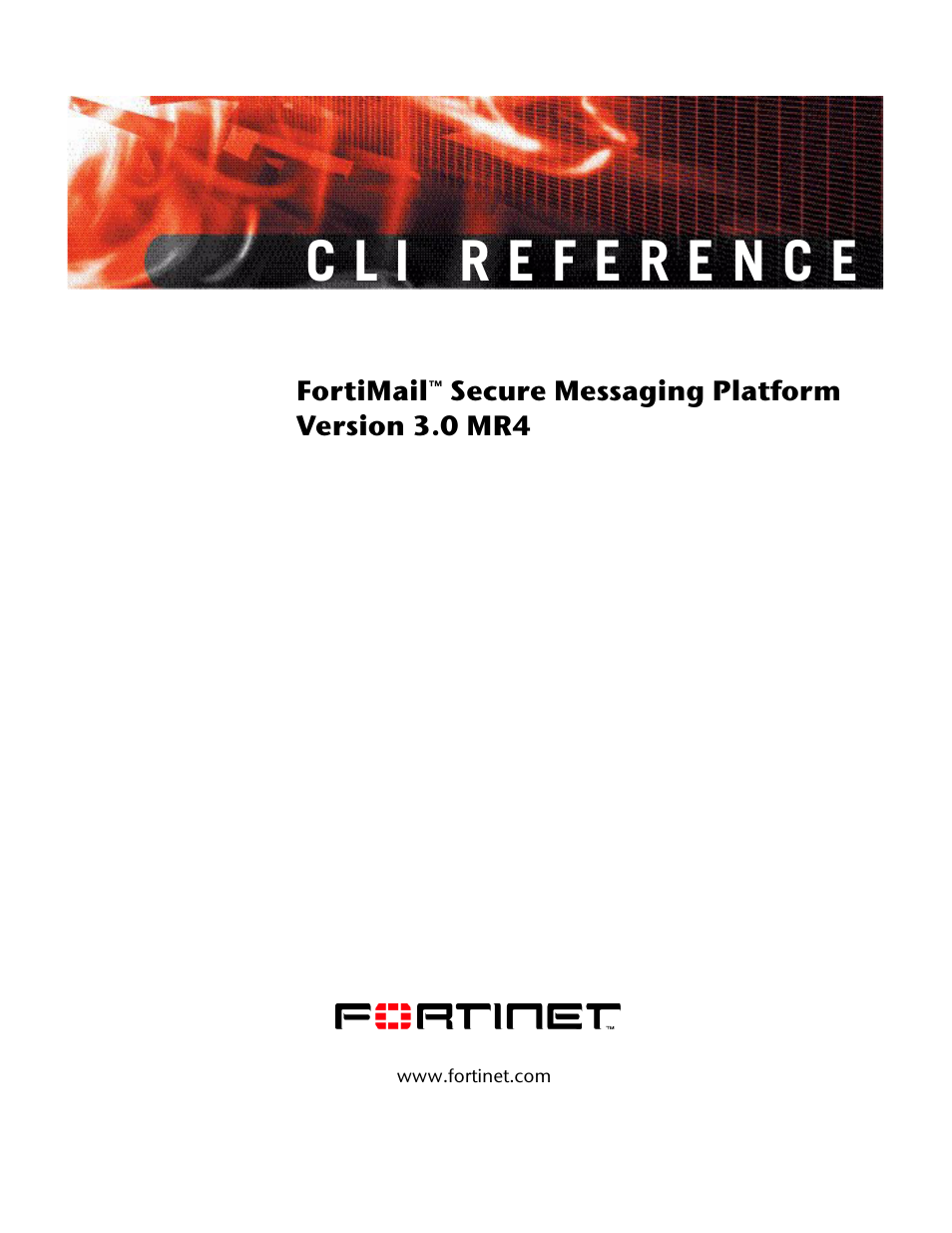 Fortinet FortiMail 3.0 MR4 User Manual | 368 pages