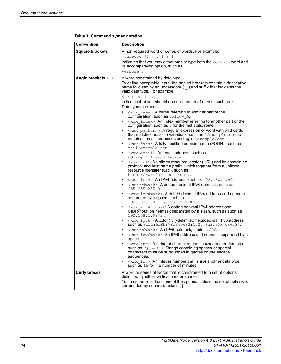 Fortinet FortiGate Voice 4.0 MR1 User Manual | Page 14 / 60