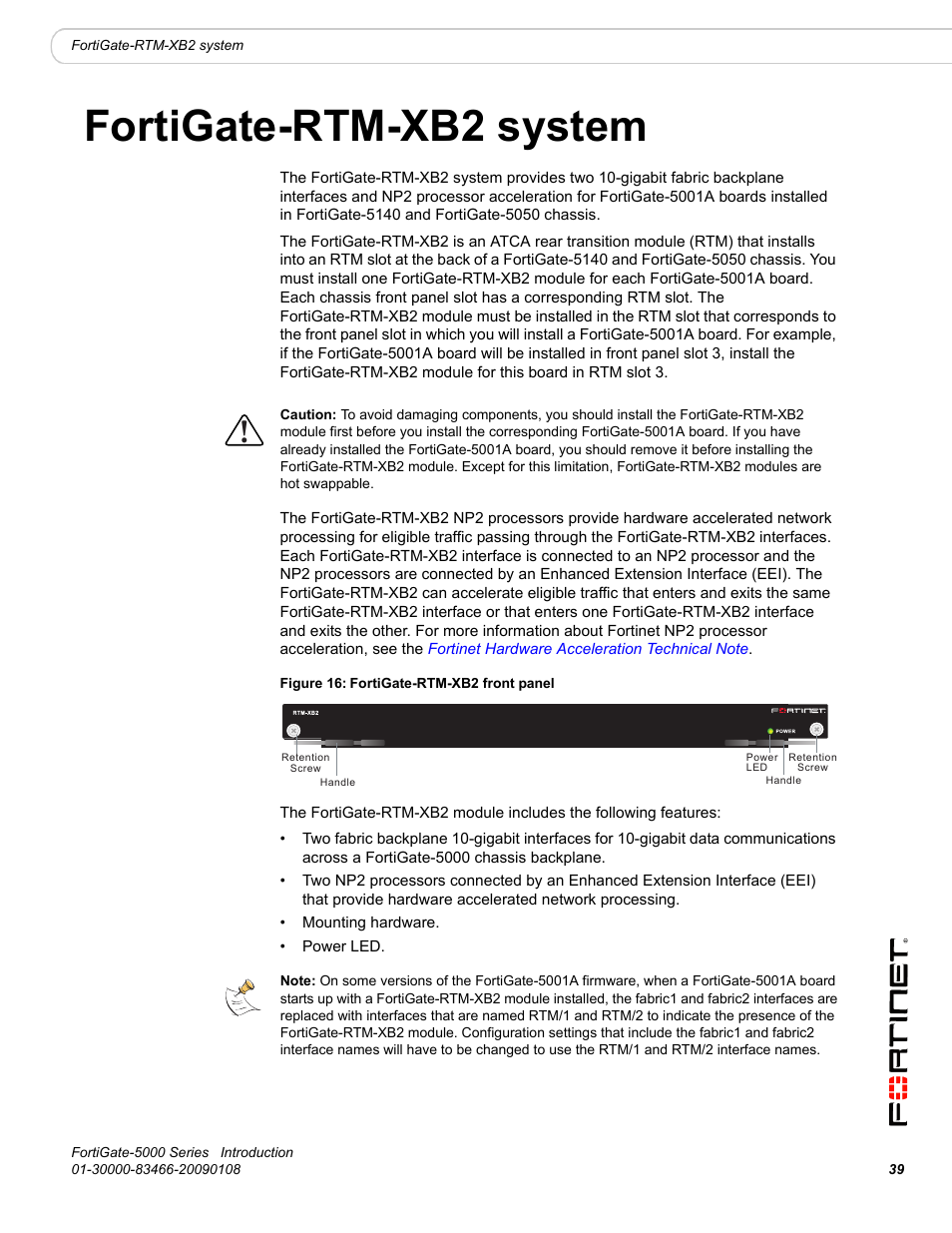 Fortigate-rtm-xb2 system | Fortinet FortiGate-5000 User Manual | Page 39 / 77