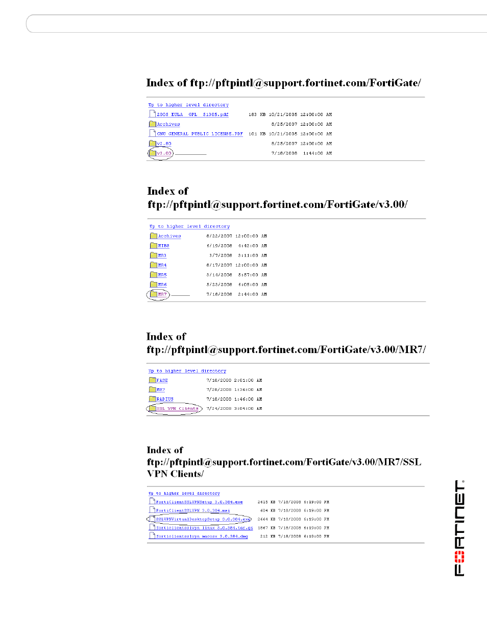 Fortinet FORTIOS V3.0 MR7 User Manual | Page 21 / 90