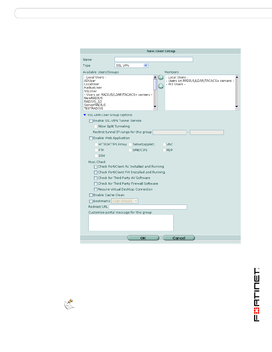 Specifying a port number fo | Fortinet FORTIOS V3.0 MR7 User Manual | Page 41 / 90