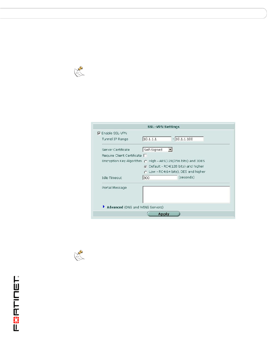 Fortinet FORTIOS V3.0 MR7 User Manual | Page 56 / 90