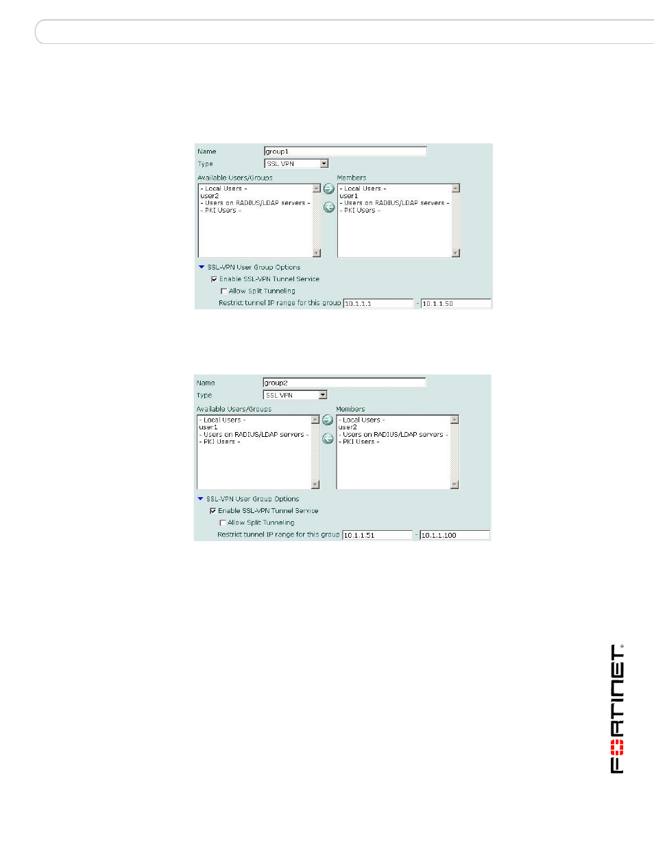 Fortinet FORTIOS V3.0 MR7 User Manual | Page 57 / 90