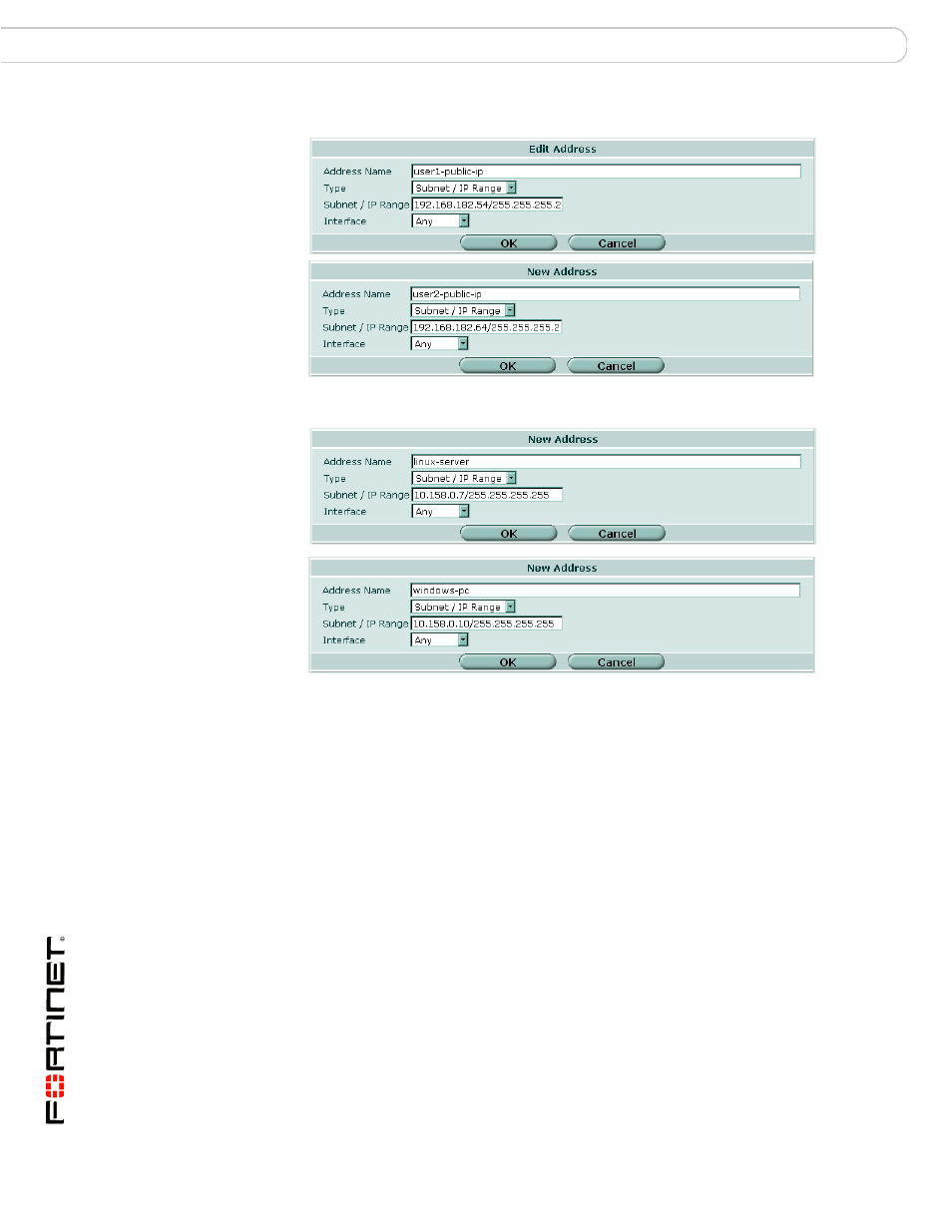 Fortinet FORTIOS V3.0 MR7 User Manual | Page 58 / 90