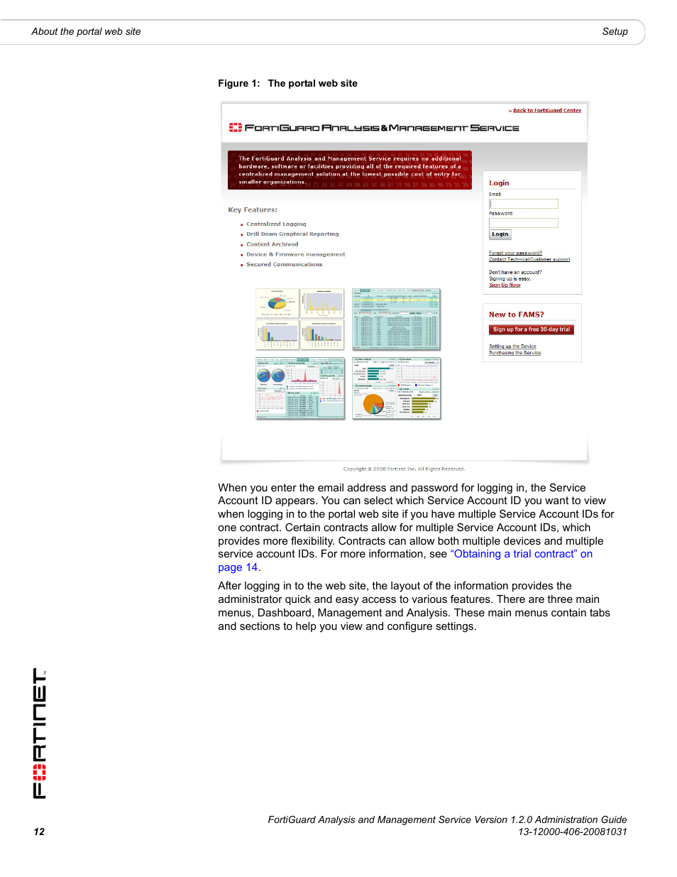 Fortinet FortiGuard Analysis 1.2.0 User Manual | Page 12 / 76