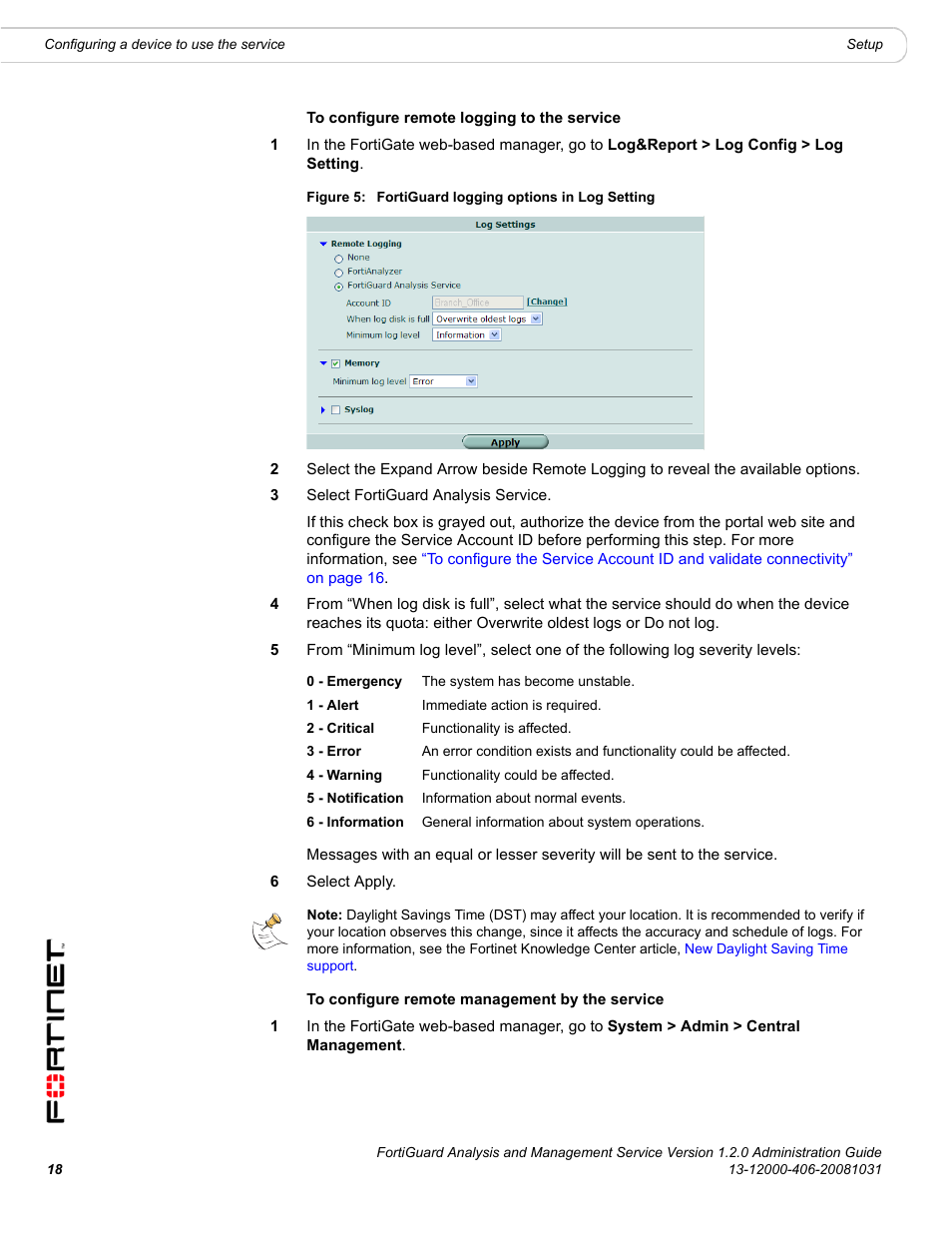 Fortinet FortiGuard Analysis 1.2.0 User Manual | Page 18 / 76