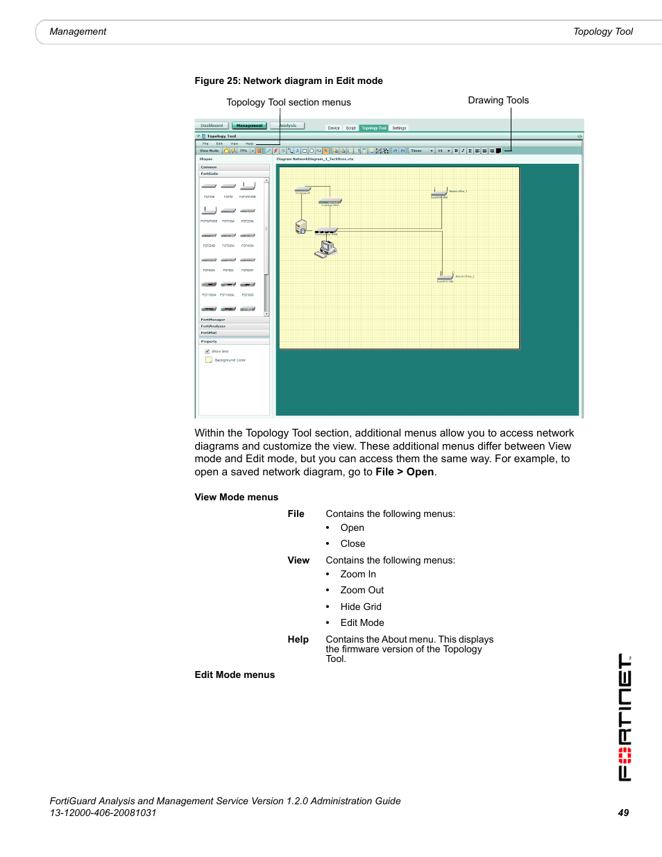 Fortinet FortiGuard Analysis 1.2.0 User Manual | Page 49 / 76