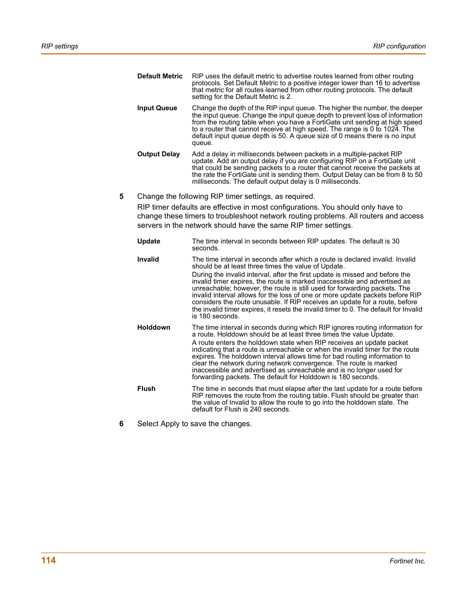 Fortinet FortiGate 50A User Manual | Page 114 / 272