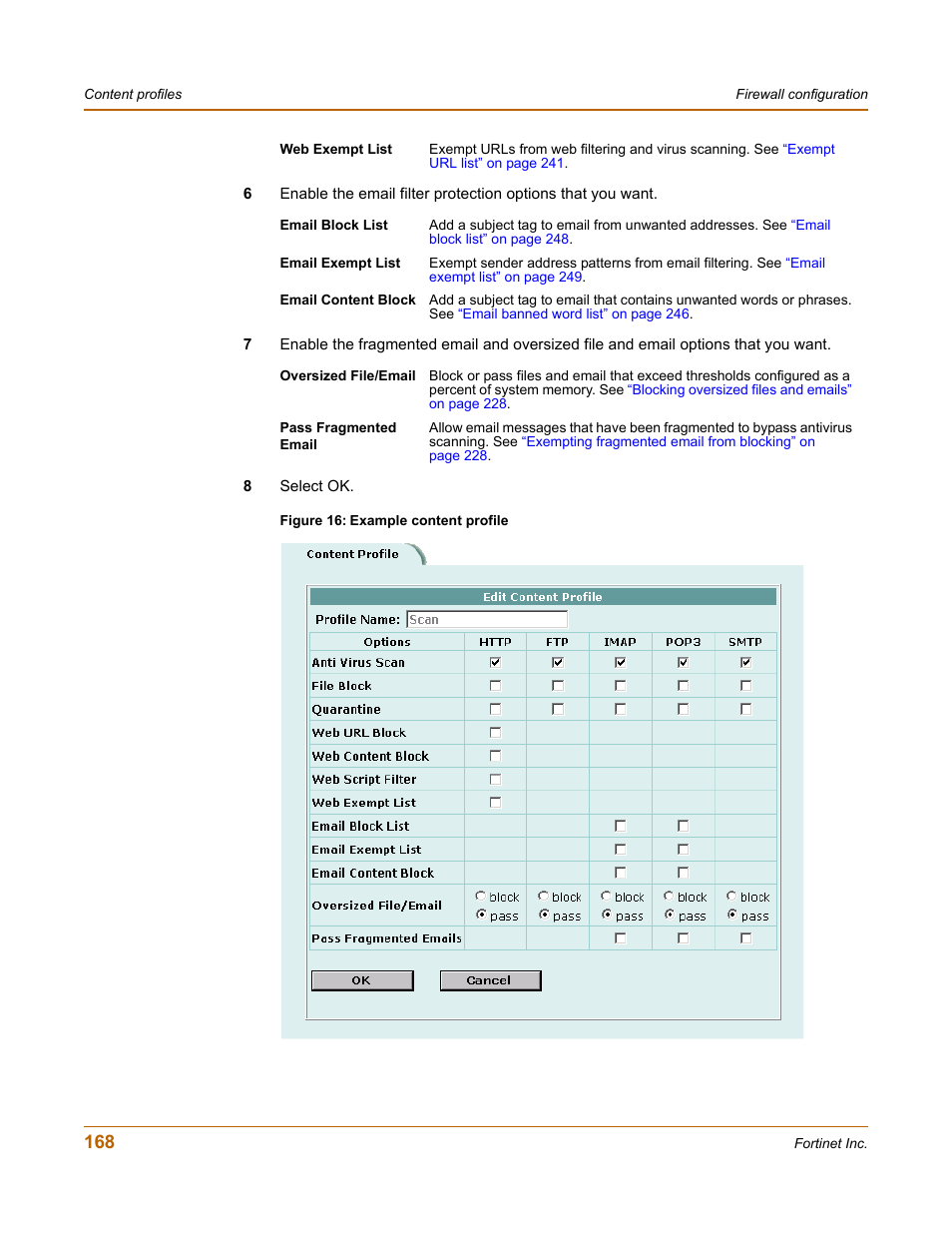 Fortinet FortiGate 50A User Manual | Page 168 / 272