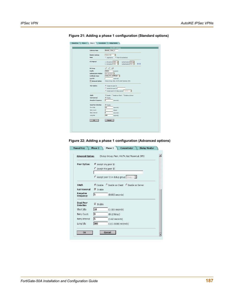 Fortinet FortiGate 50A User Manual | Page 187 / 272