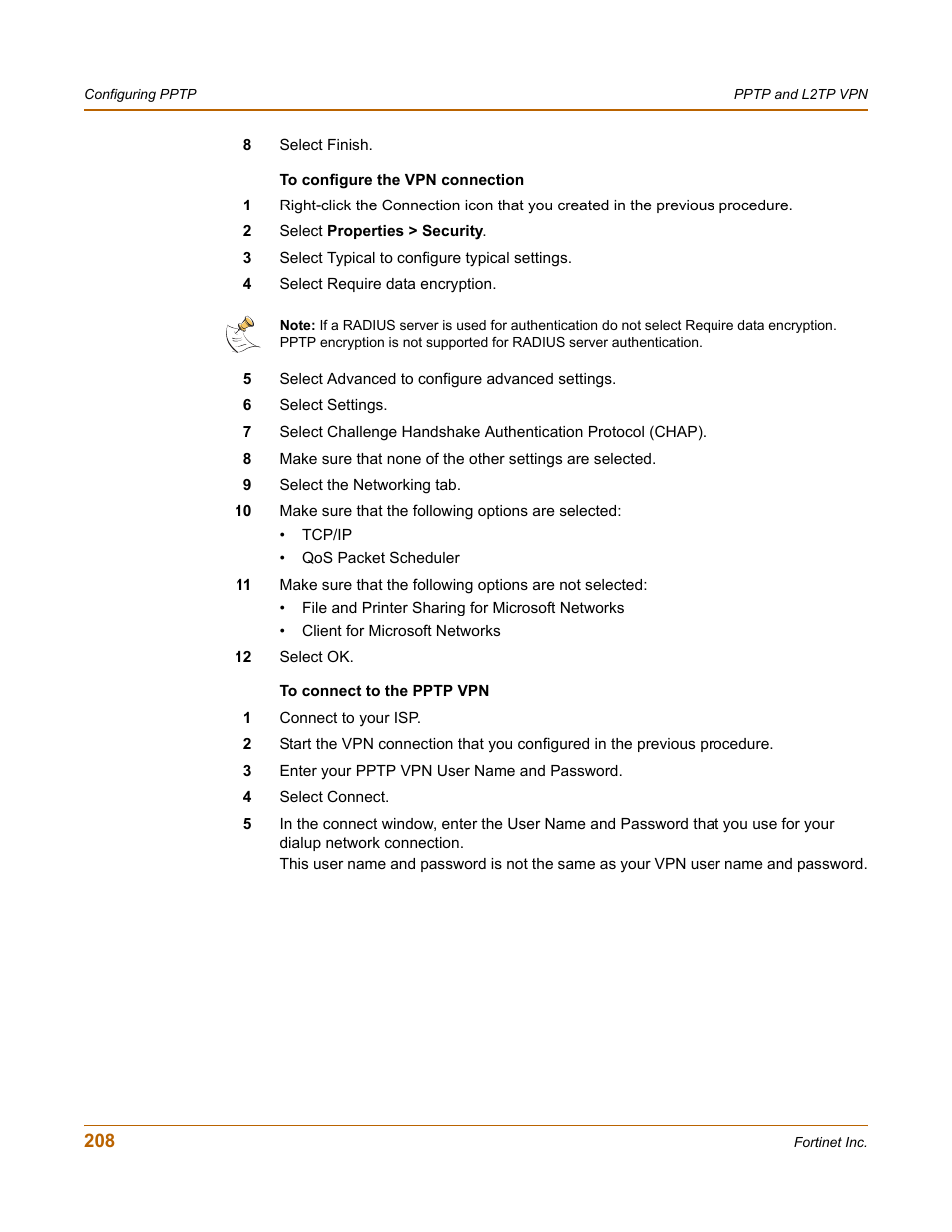 Fortinet FortiGate 50A User Manual | Page 208 / 272