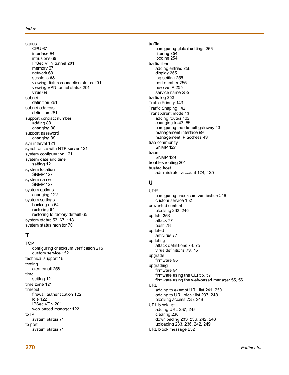 Fortinet FortiGate 50A User Manual | Page 270 / 272