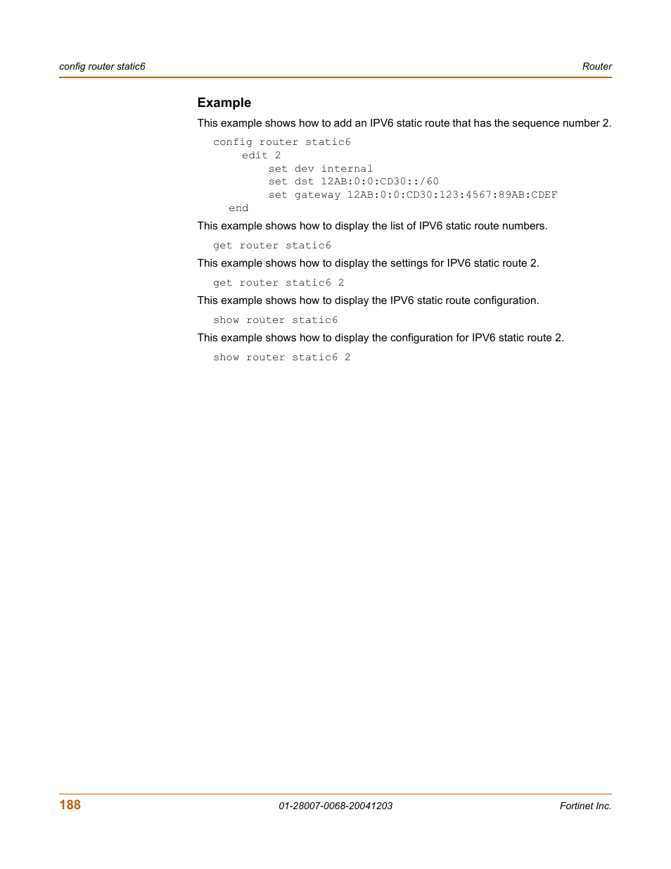Example | Fortinet 100A User Manual | Page 188 / 374