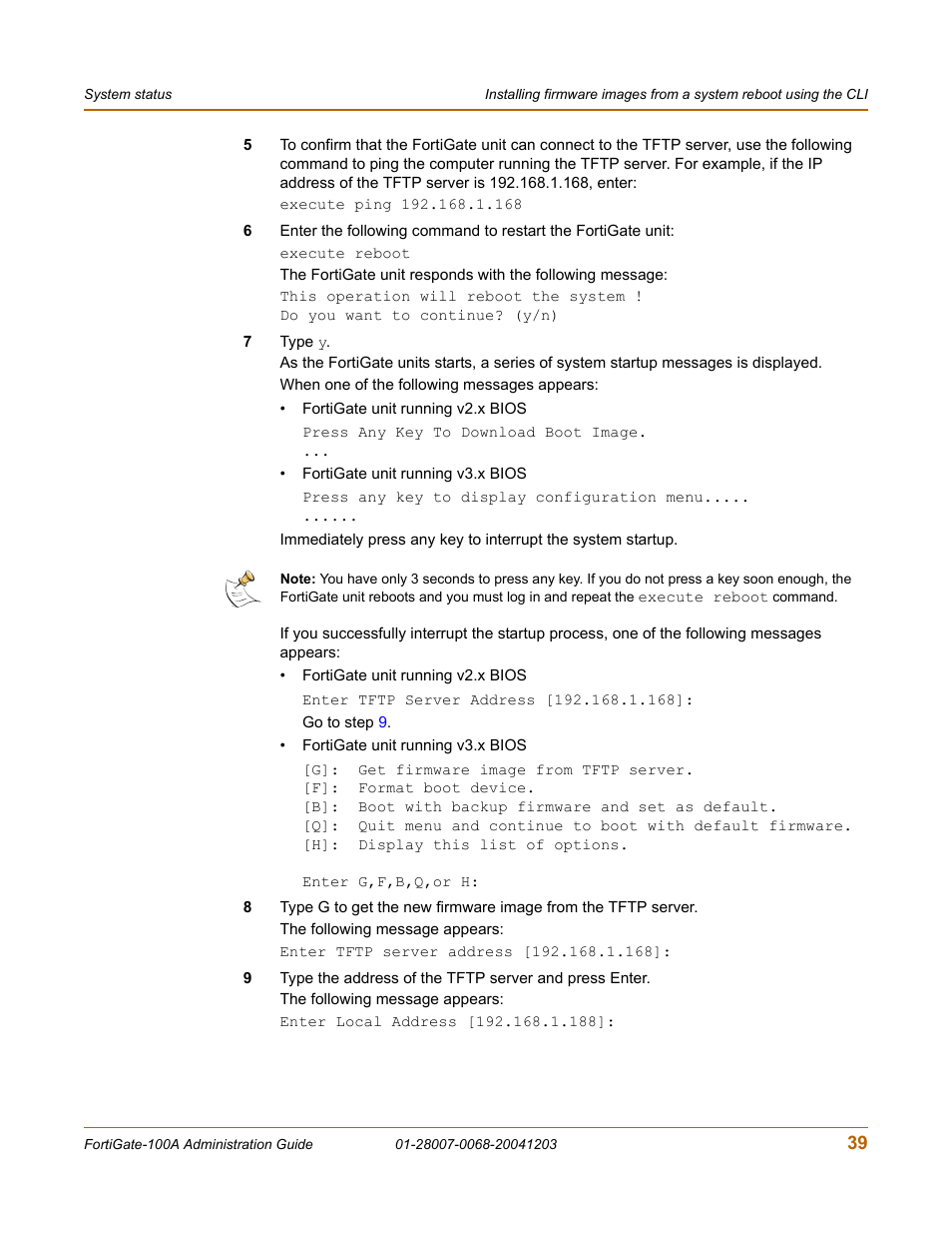 Fortinet 100A User Manual | Page 39 / 374