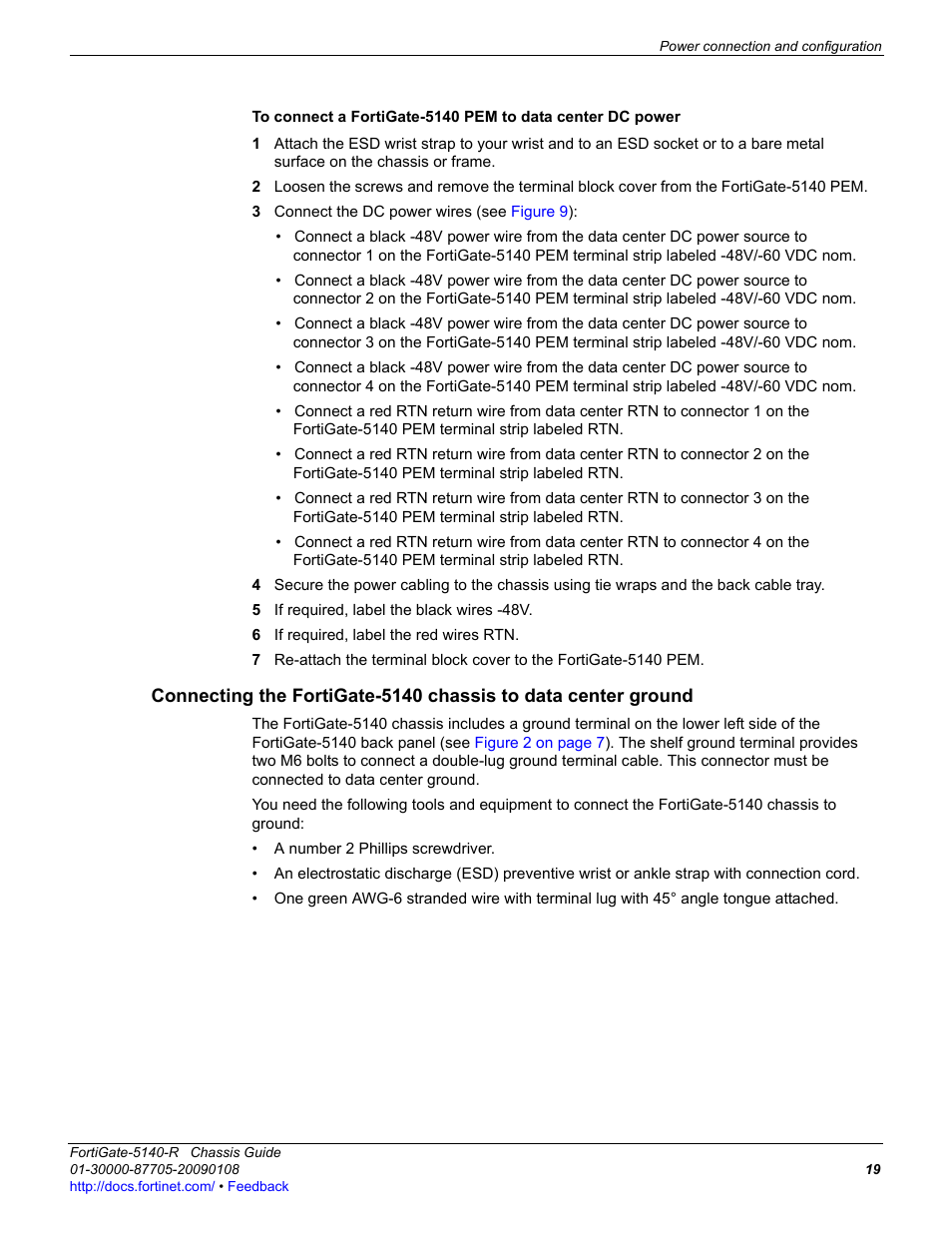 Fortinet FortiGate 5140-R User Manual | Page 19 / 32