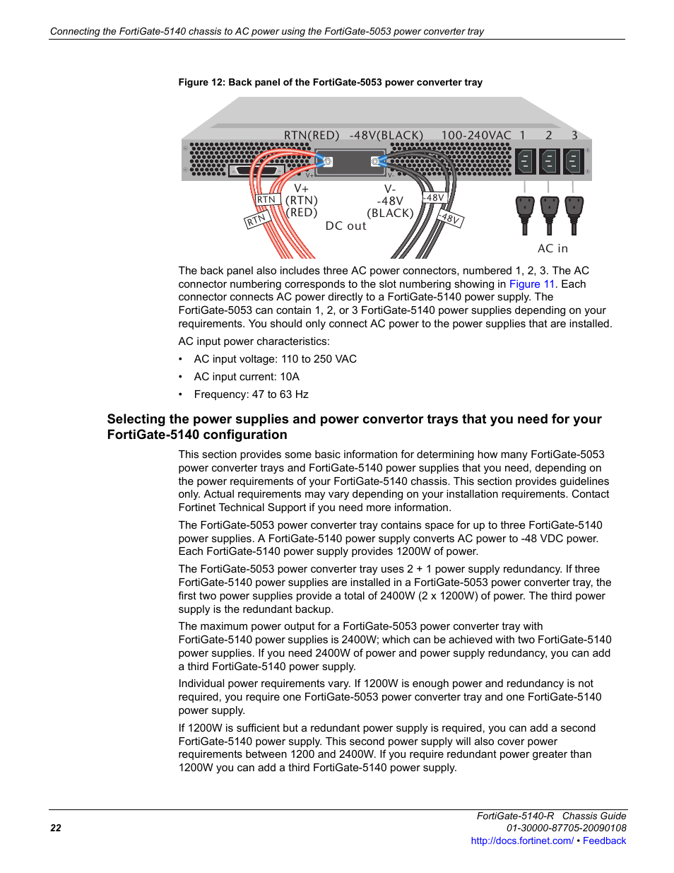 Fortinet FortiGate 5140-R User Manual | Page 22 / 32
