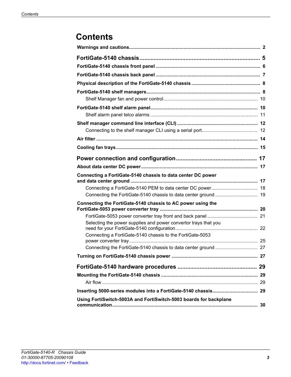 Fortinet FortiGate 5140-R User Manual | Page 3 / 32