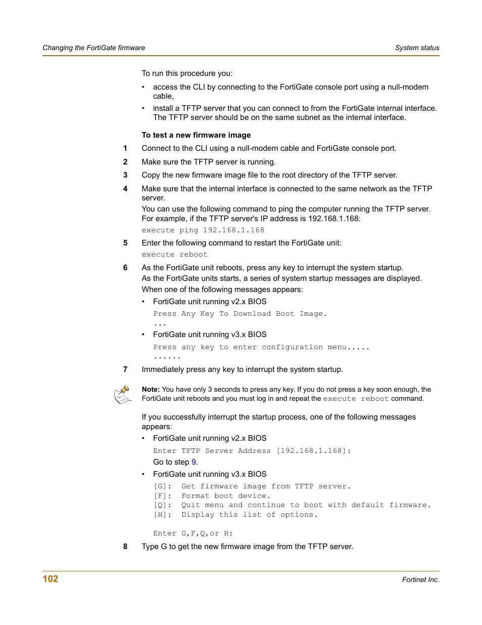 Fortinet FortiGate-800 User Manual | Page 102 / 336