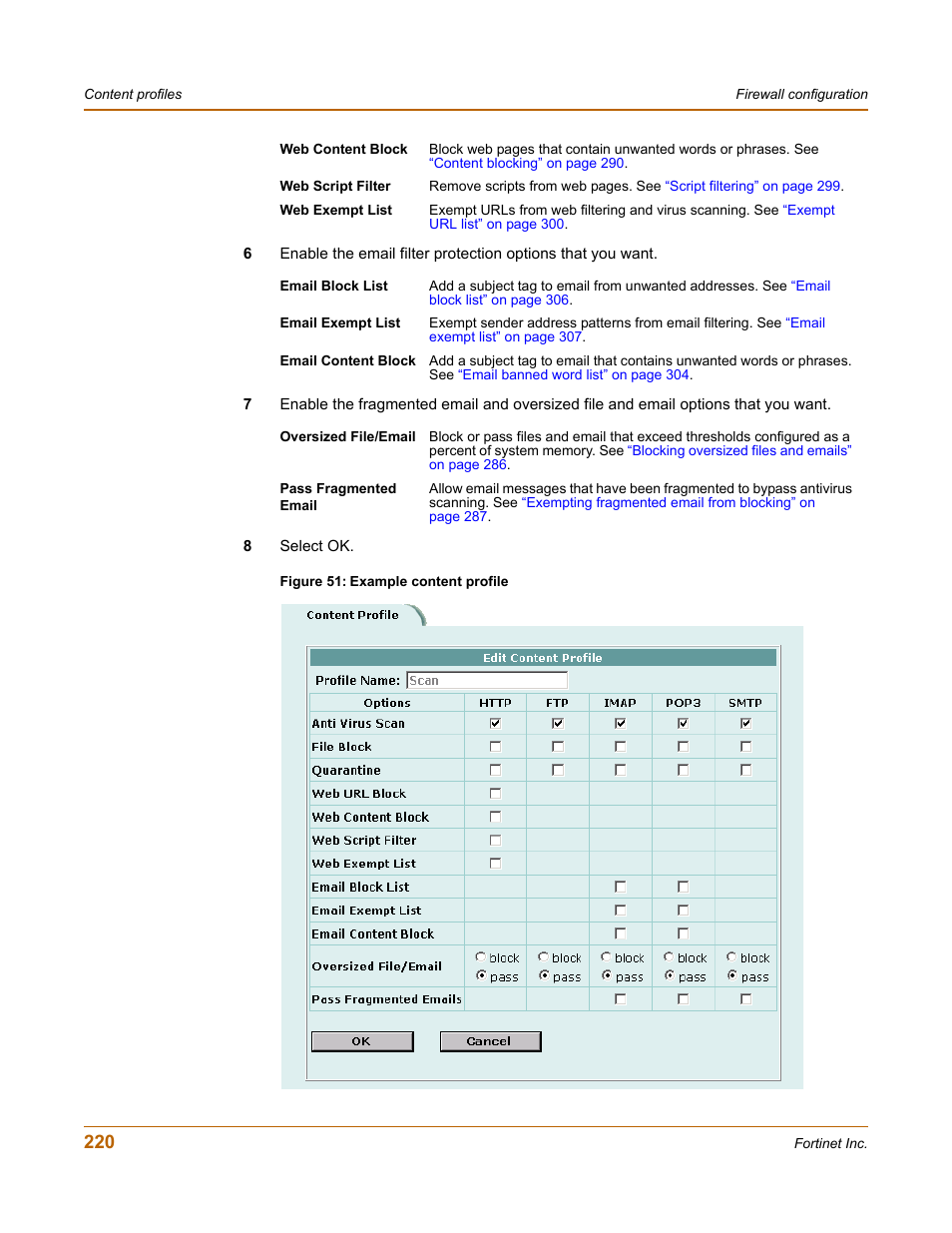 Fortinet FortiGate-800 User Manual | Page 220 / 336