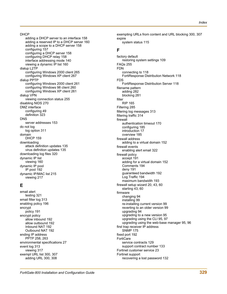 Fortinet FortiGate-800 User Manual | Page 329 / 336