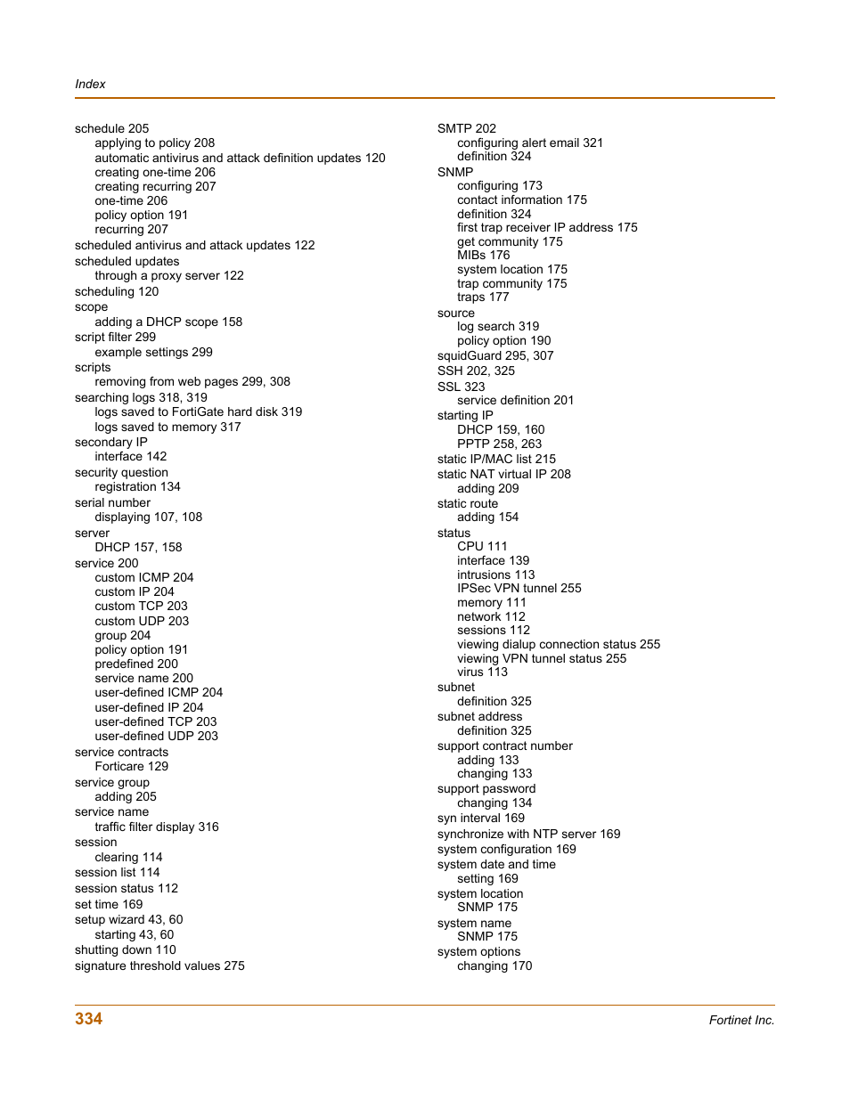 Fortinet FortiGate-800 User Manual | Page 334 / 336