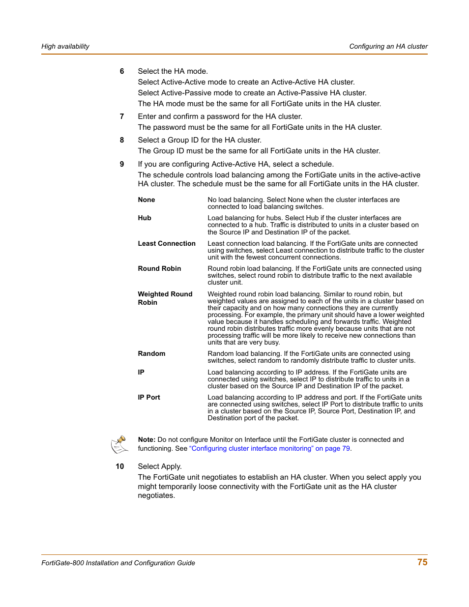 Fortinet FortiGate-800 User Manual | Page 75 / 336