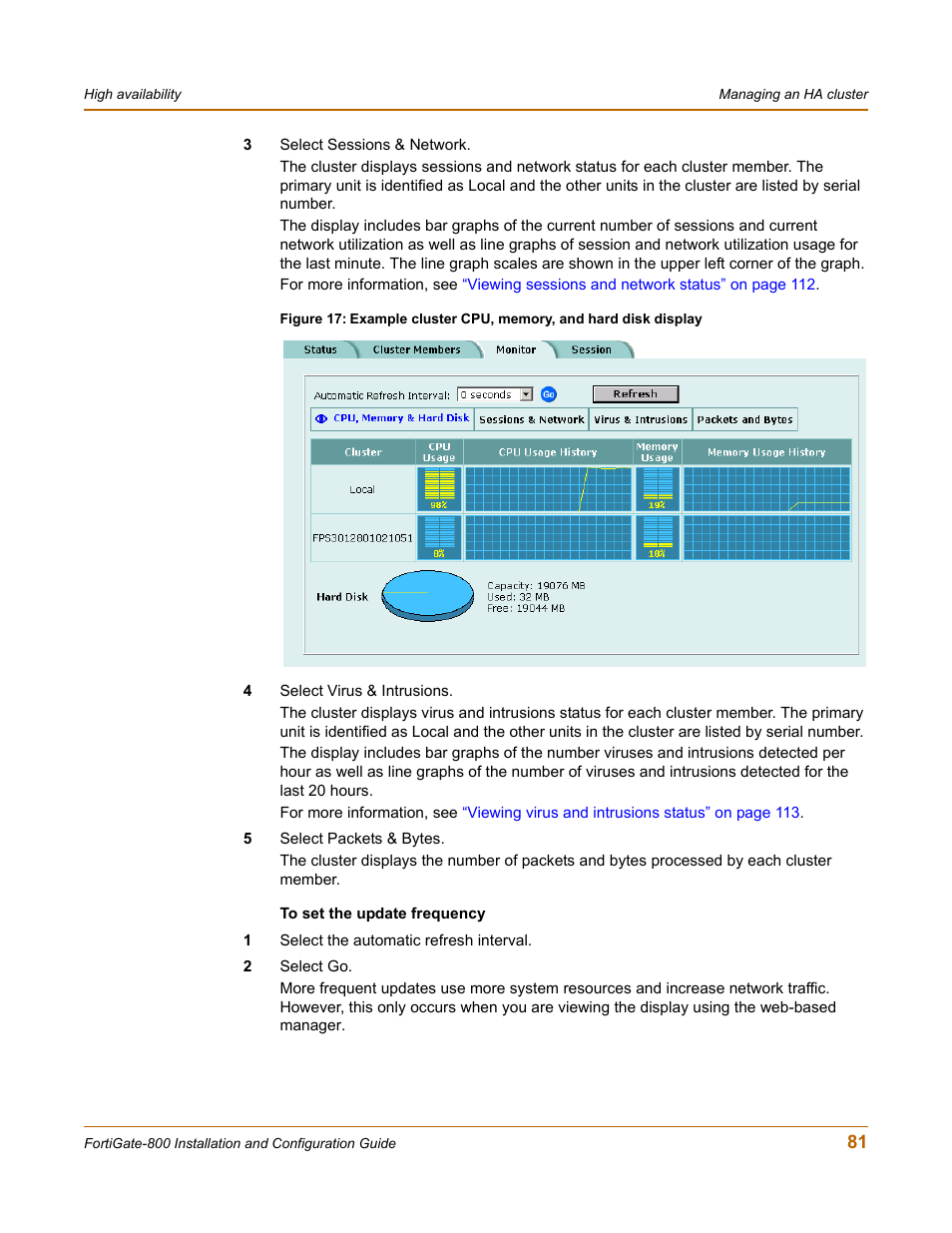 Fortinet FortiGate-800 User Manual | Page 81 / 336