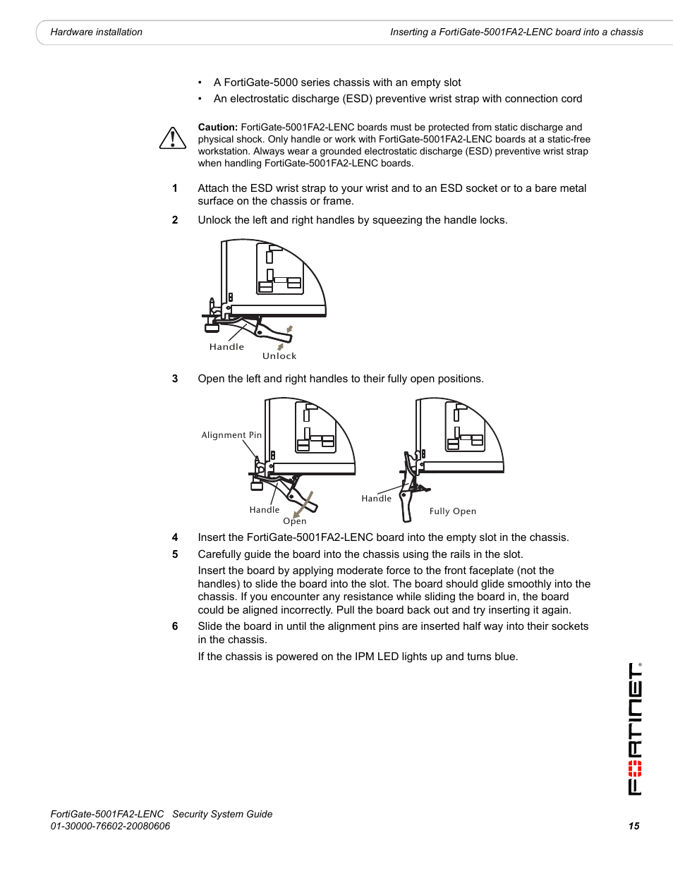 Fortinet FortiGate 5001FA2-LENC User Manual | Page 15 / 34