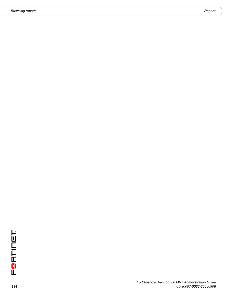 Fortinet FortiAnalyzer 3.0 MR7 User Manual | Page 138 / 234