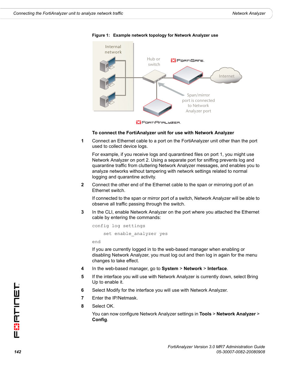 Fortinet FortiAnalyzer 3.0 MR7 User Manual | Page 152 / 234