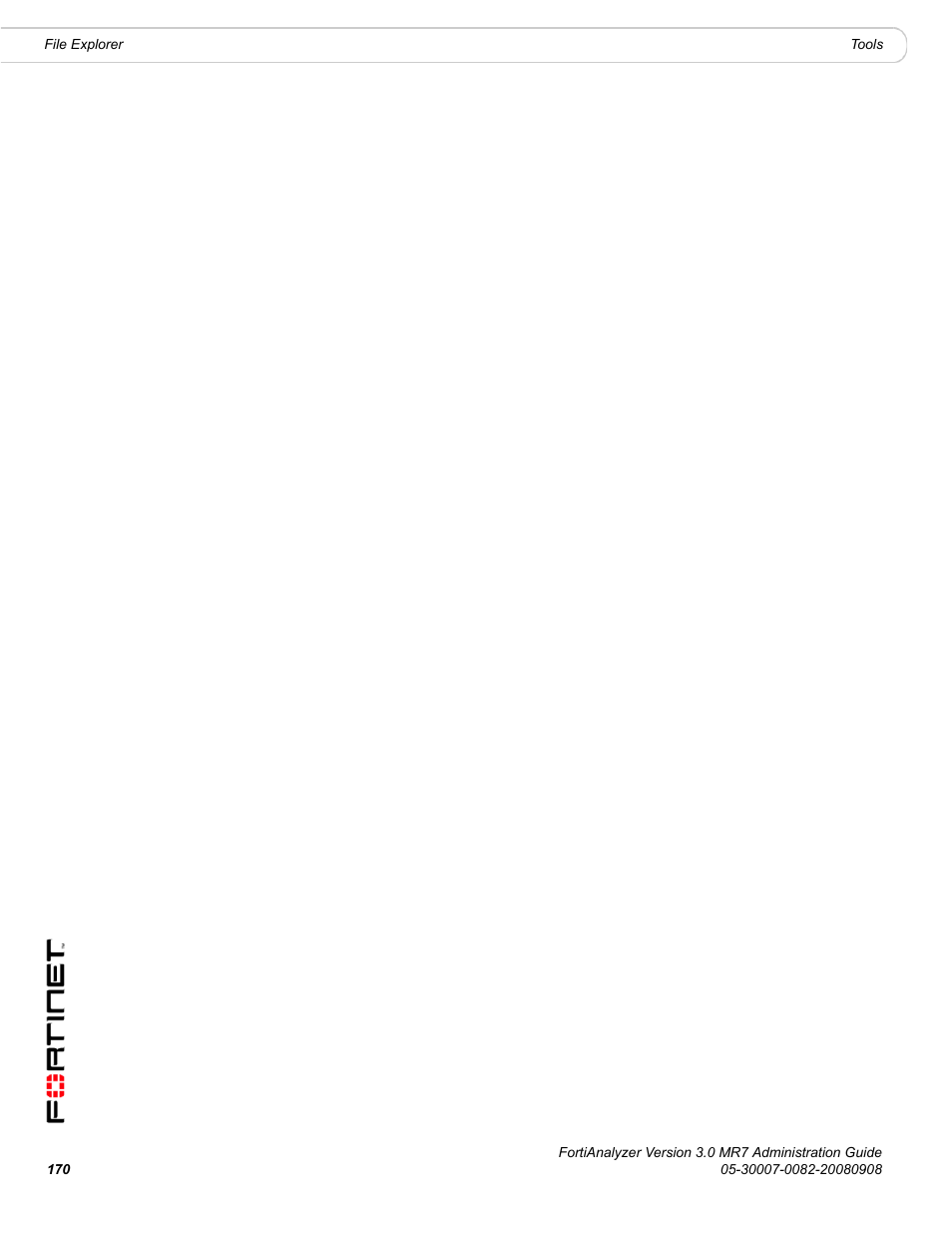 Fortinet FortiAnalyzer 3.0 MR7 User Manual | Page 180 / 234