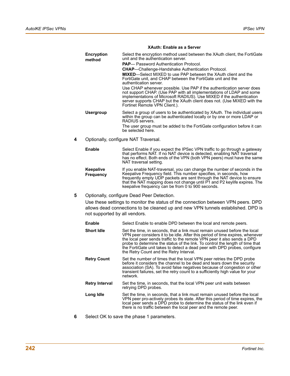 Fortinet FortiGate 4000 User Manual | Page 242 / 332