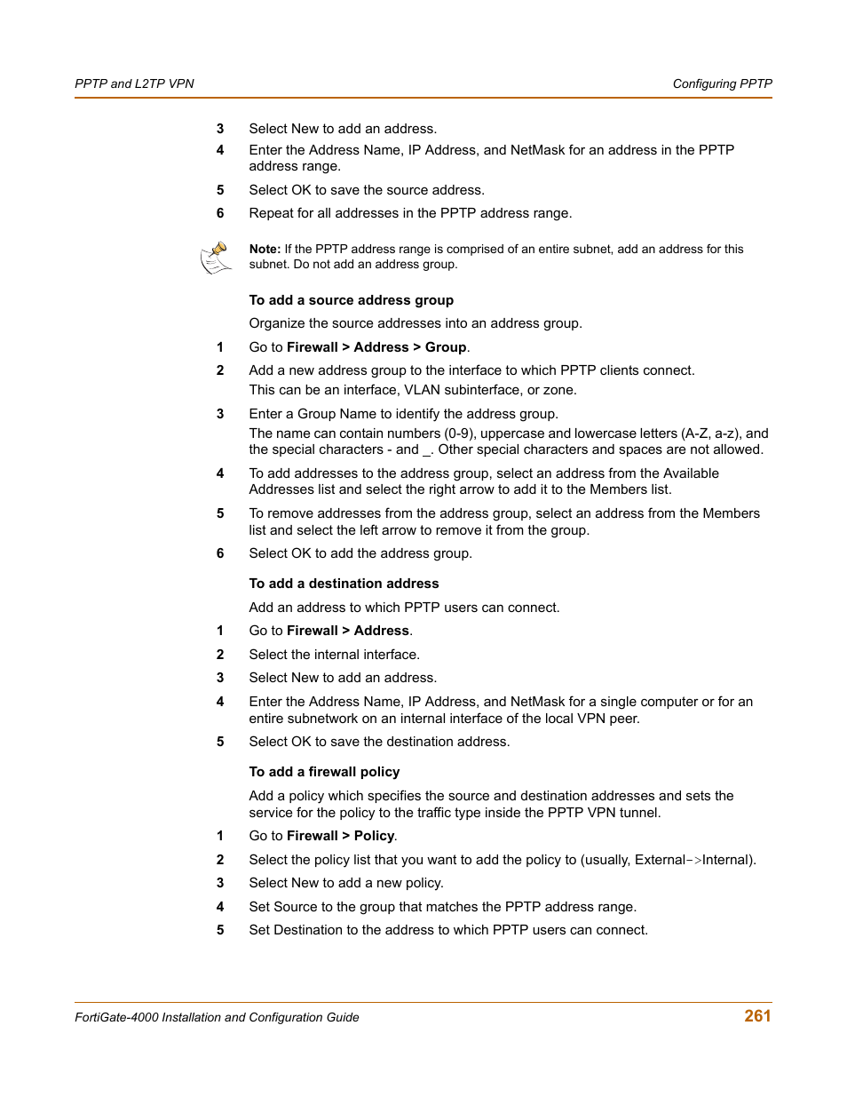 Fortinet FortiGate 4000 User Manual | Page 261 / 332