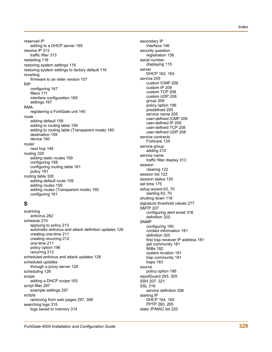 Fortinet FortiGate 4000 User Manual | Page 329 / 332