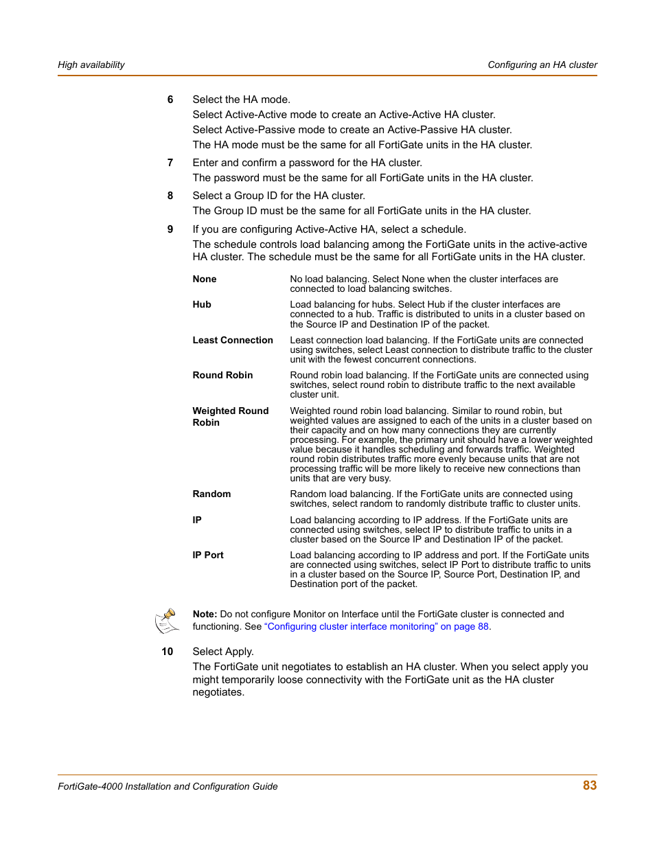 Fortinet FortiGate 4000 User Manual | Page 83 / 332